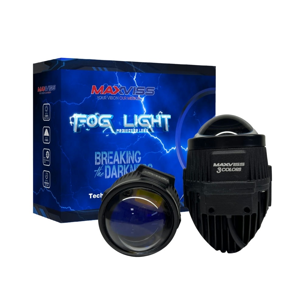 BI GẦM LED MAXVISS 2.0 INCH 3 CHẾ ĐỘ