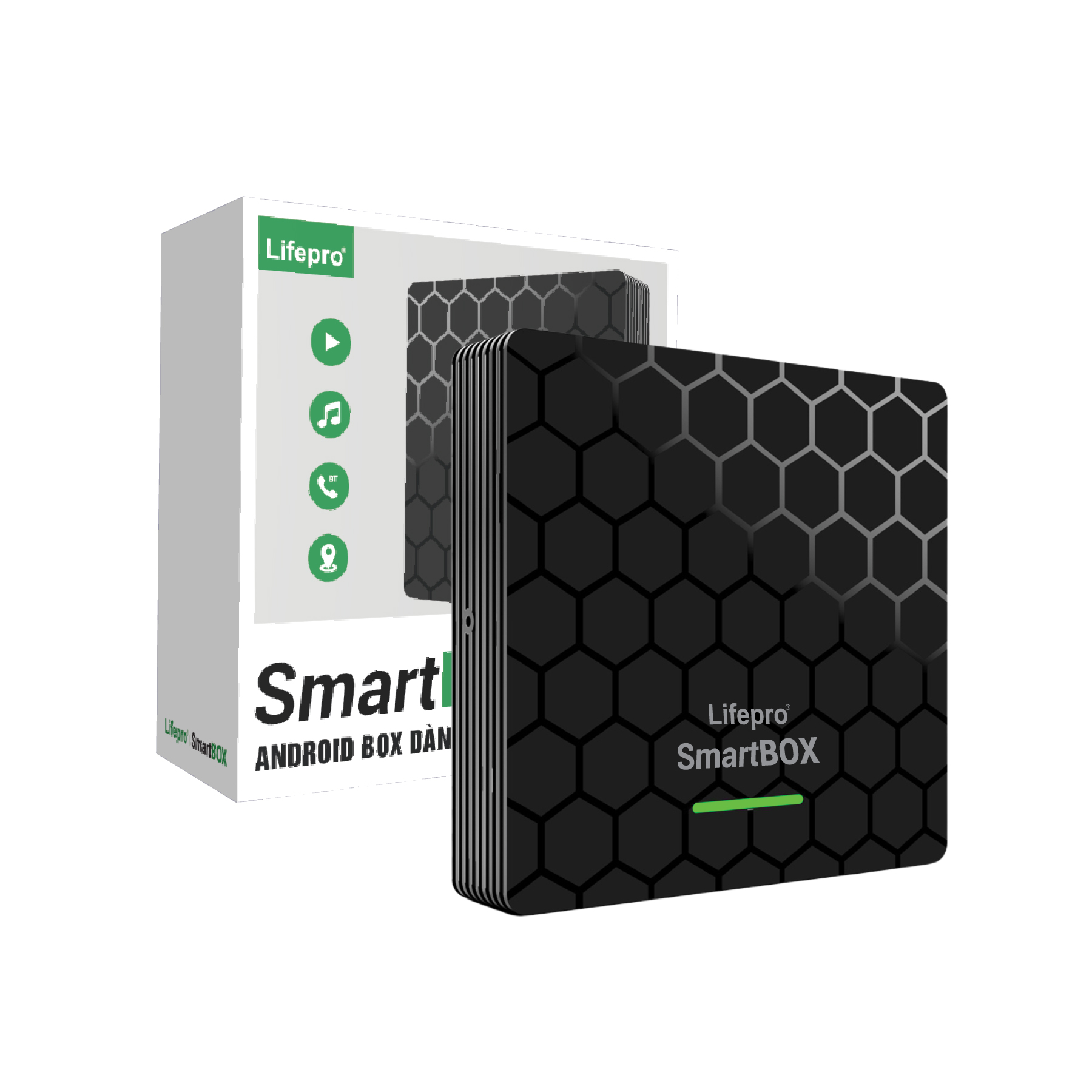 [MUA 1 TẶNG 1] Android Box dành cho ô tô SmartBOX
