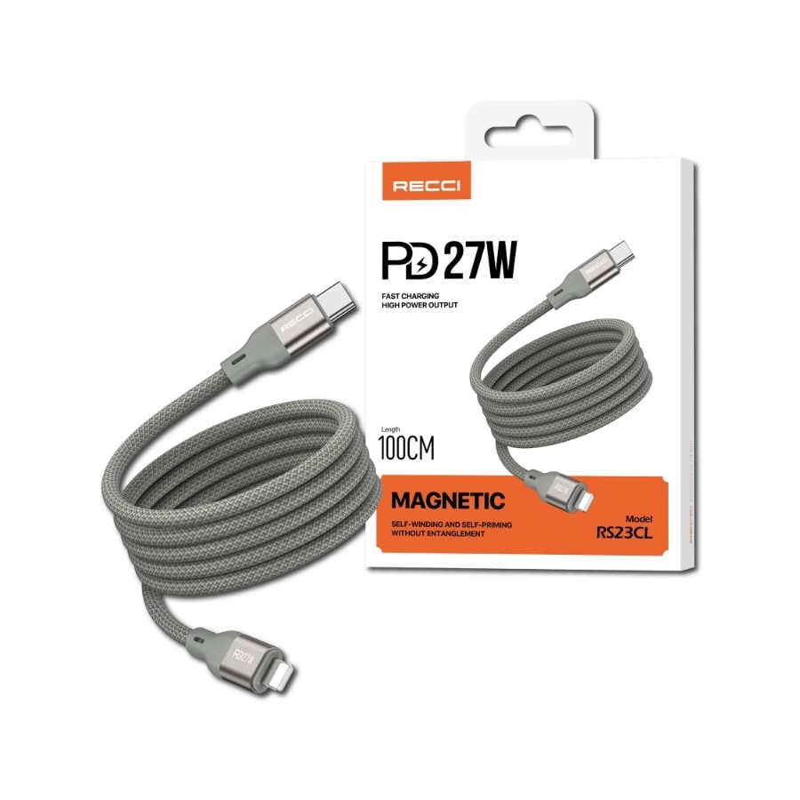 Dây sạc nhanh nam châm RECCI RS23