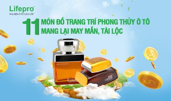 11 đồ trang trí phong thủy ô tô giúp may mắn, nhiều tài lộc