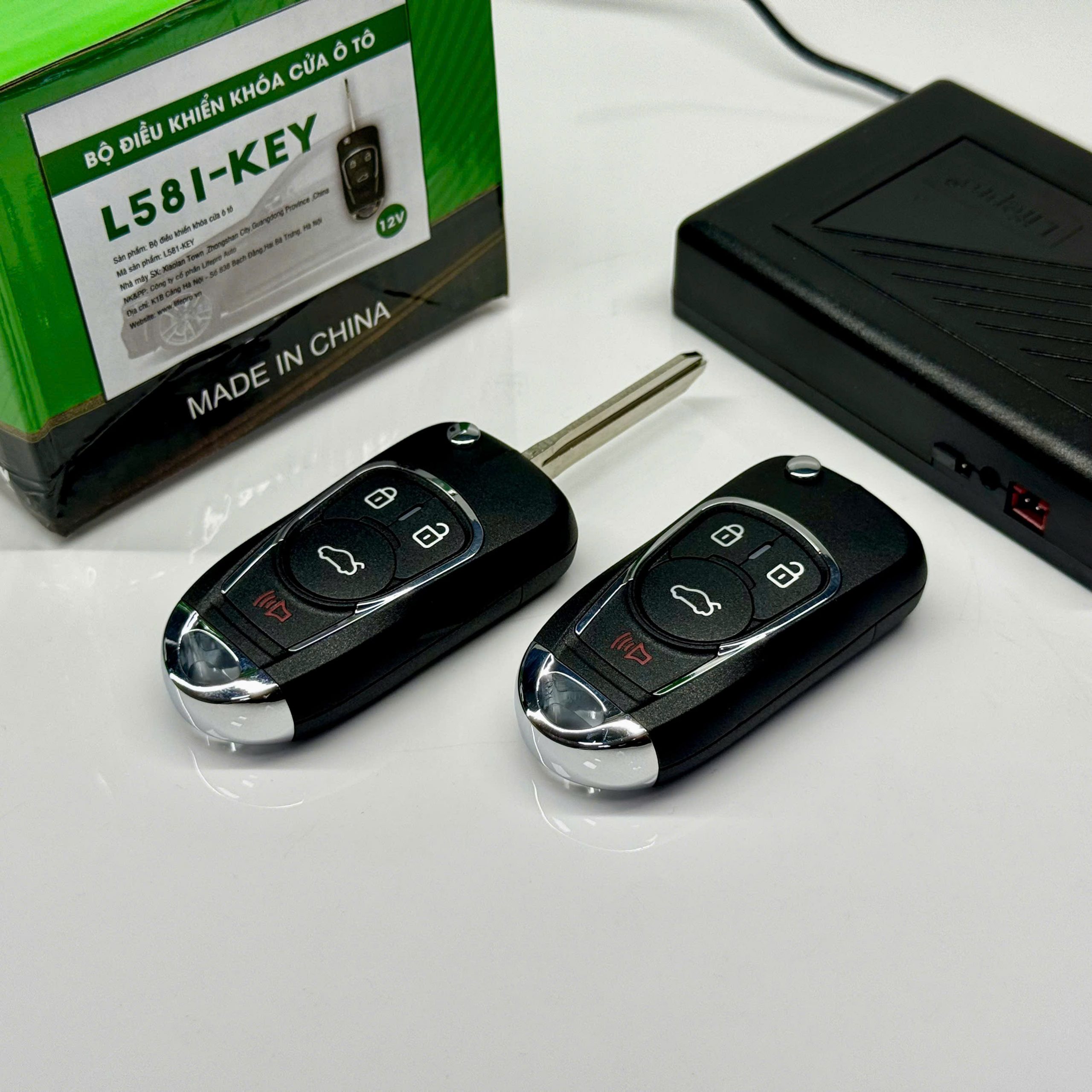 Bộ điều khiển ô tô L581-KEY 12V