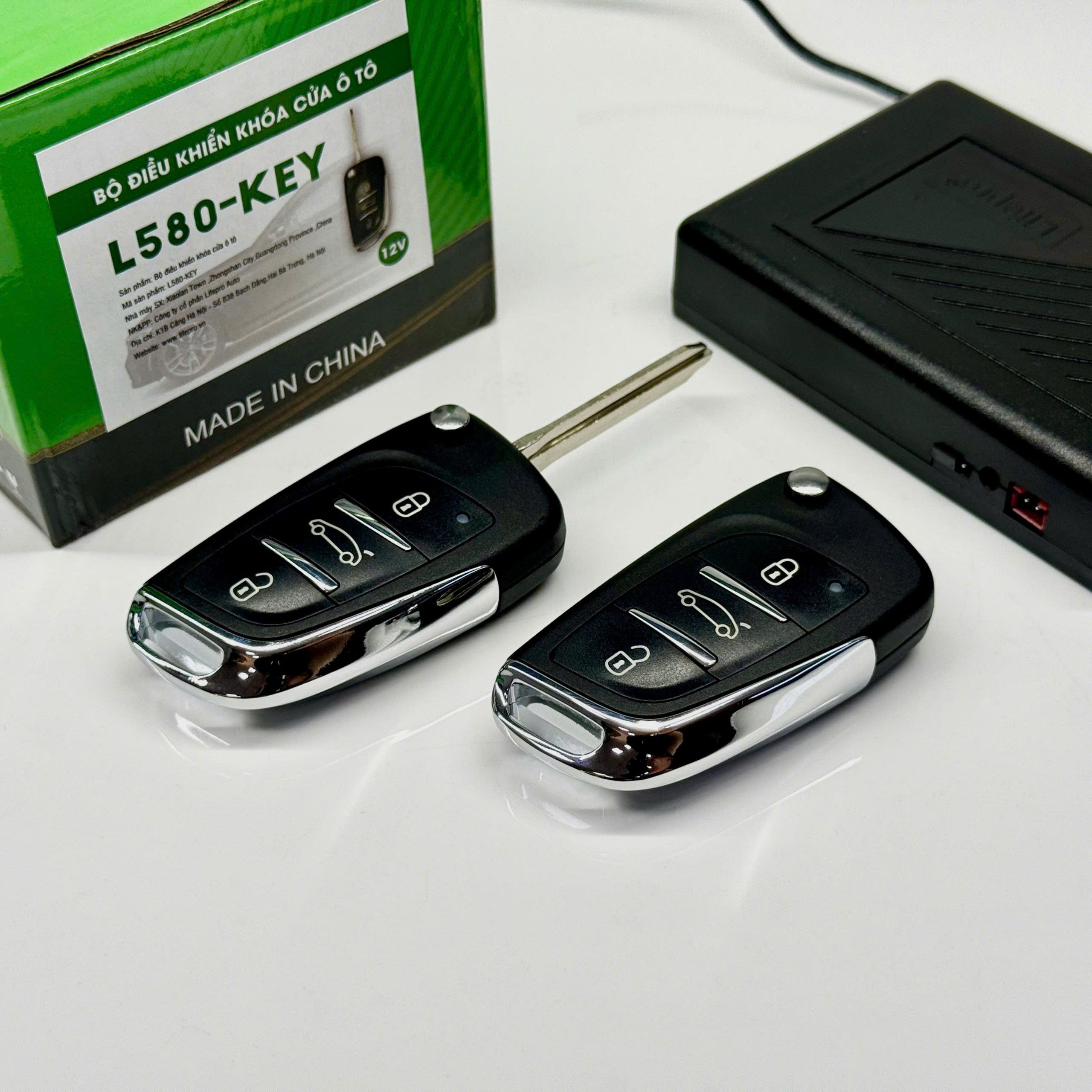 Bộ điều khiển ô tô L580-KEY 12V
