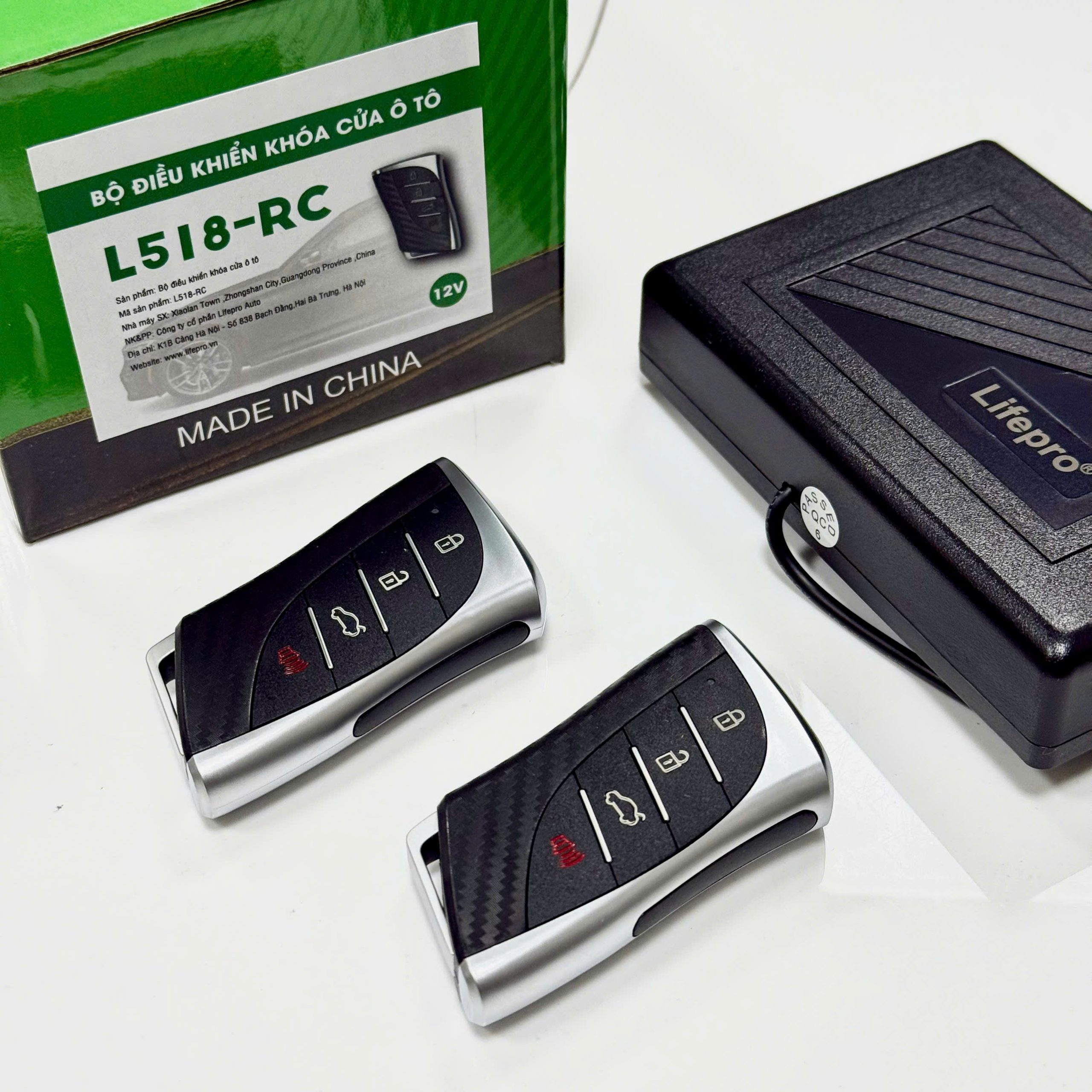 Bộ điều khiển ô tô L518-RC 12V